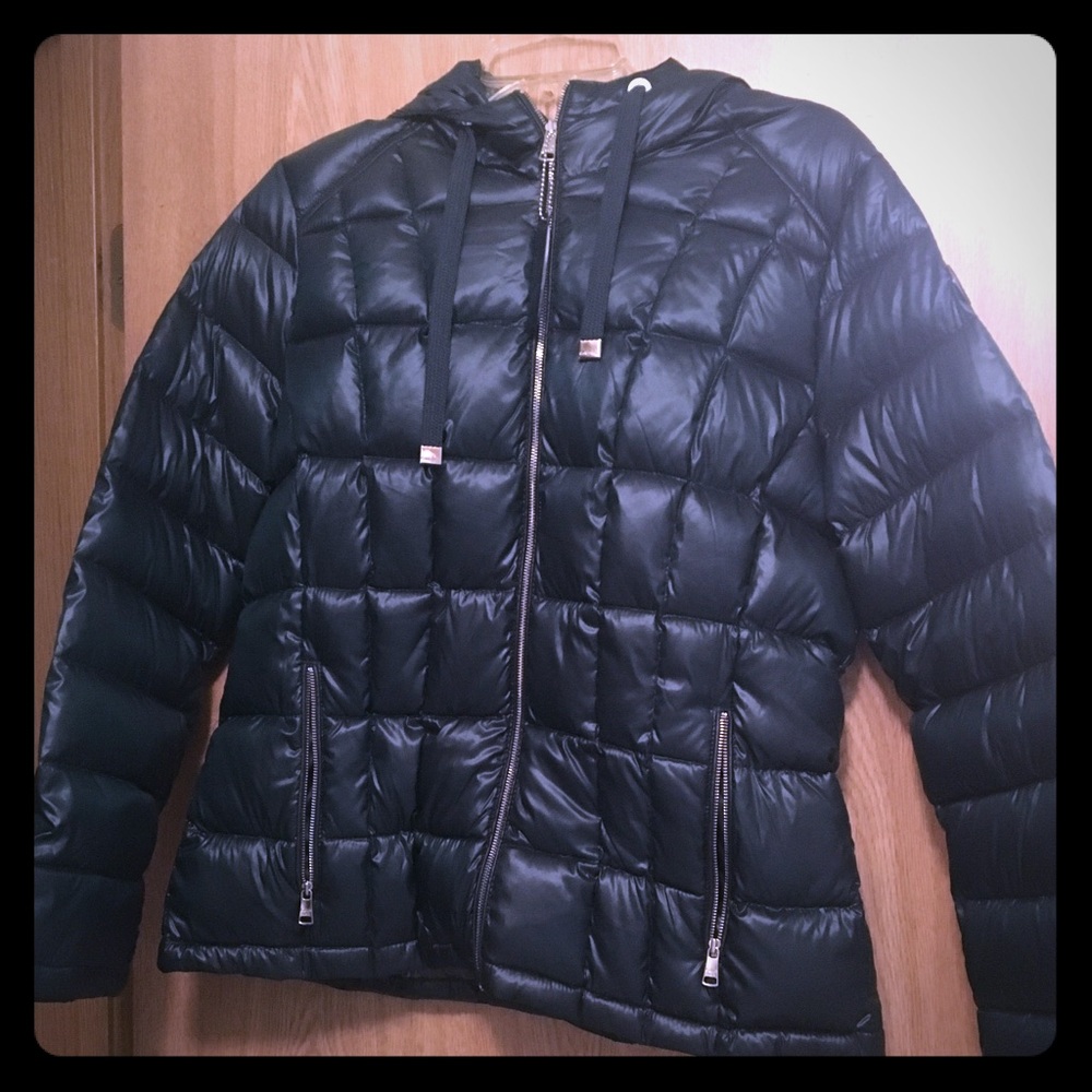 NWT Calvin Klein Down Jacket in Dark Green Size PL